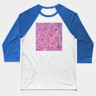 Colourful pink pattern Baseball T-Shirt